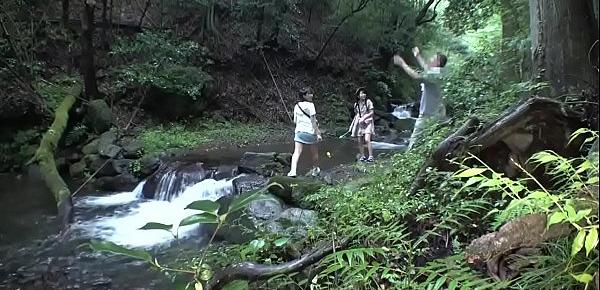  2 Young Japanese Teens Fucked By Leader On Camping Trip - IPPA 040010